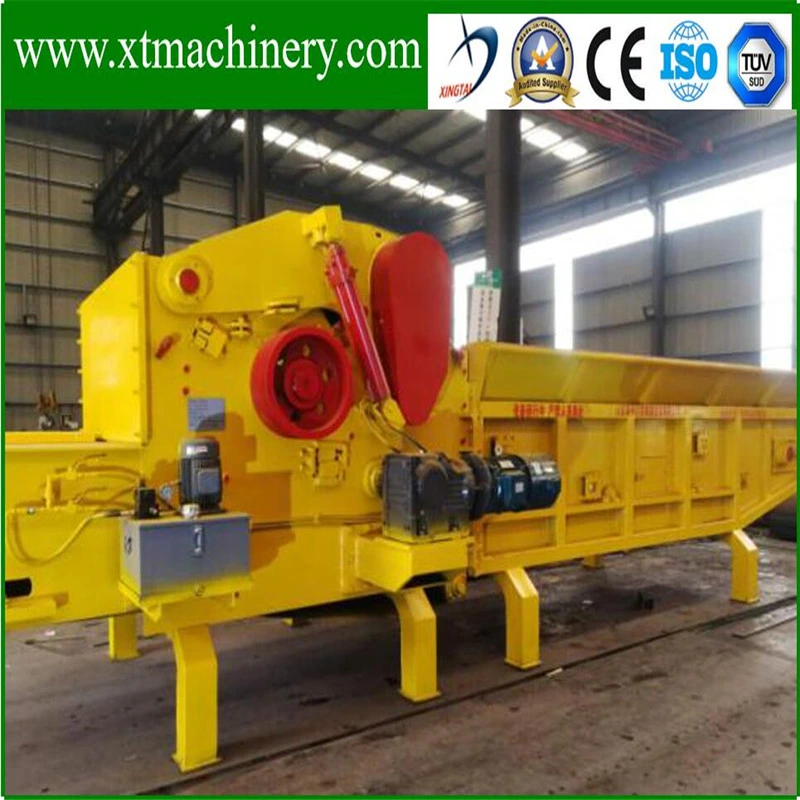 New Cutting Blades Combined Breaking Hammers Design, Auto Feeding Wood Log Cutter