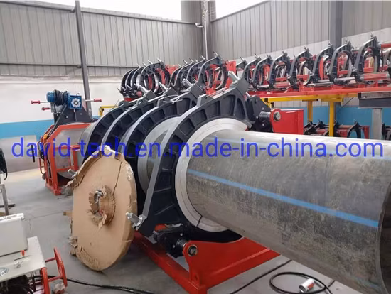 Máquina de solda conectada por fusão hidráulica manual da extremidade da tubulação do HDPE do PE