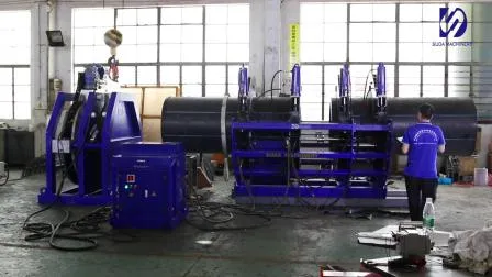 Máquina de solda por fusão de topo manual de tubo PE Sud1400h/Máquina de solda por termofusão/Máquina de fusão de tubo HDPE Preço/Máquina de solda por fusão de tubo HDPE